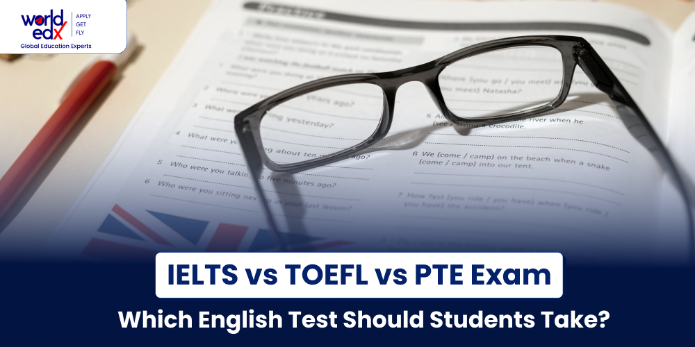 IELTS, TOEFL, and PTE Exam