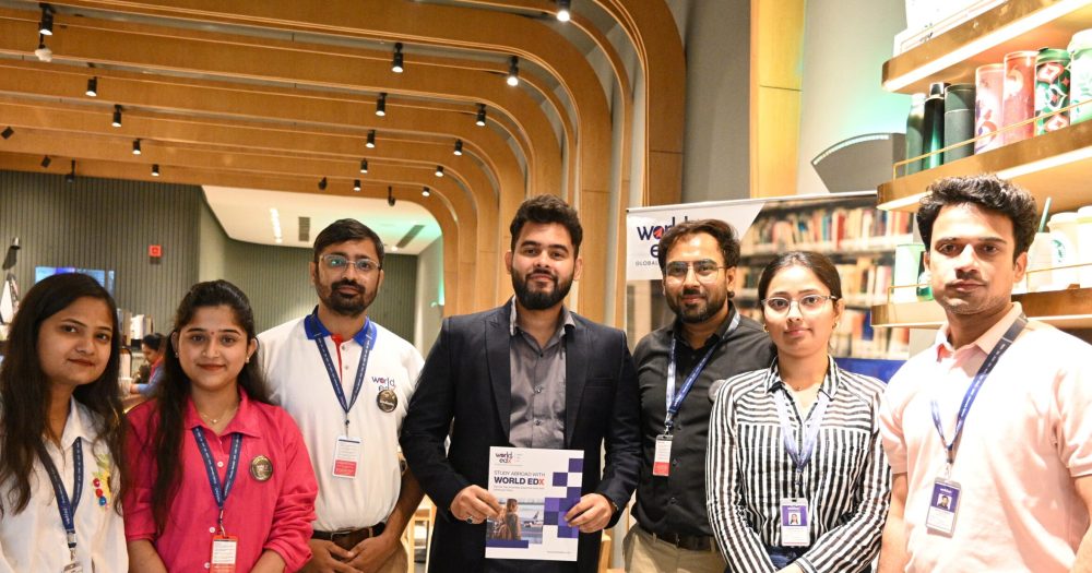 World EdX team at Starbucks Kanpur