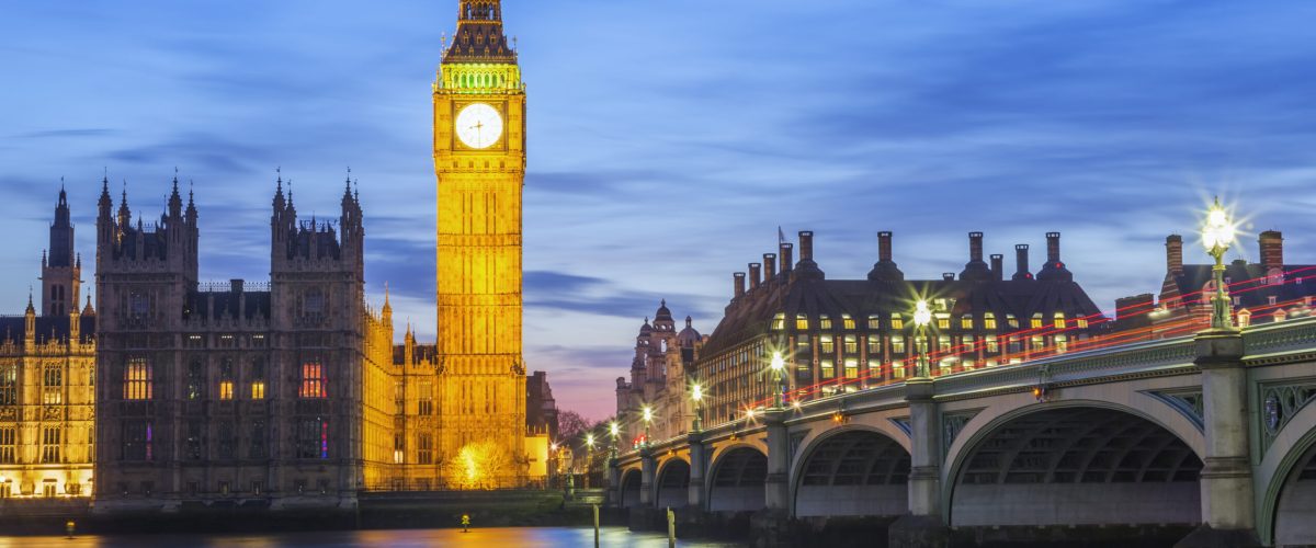 Big Ben and House of Parliament at Night, London, United Kingdom